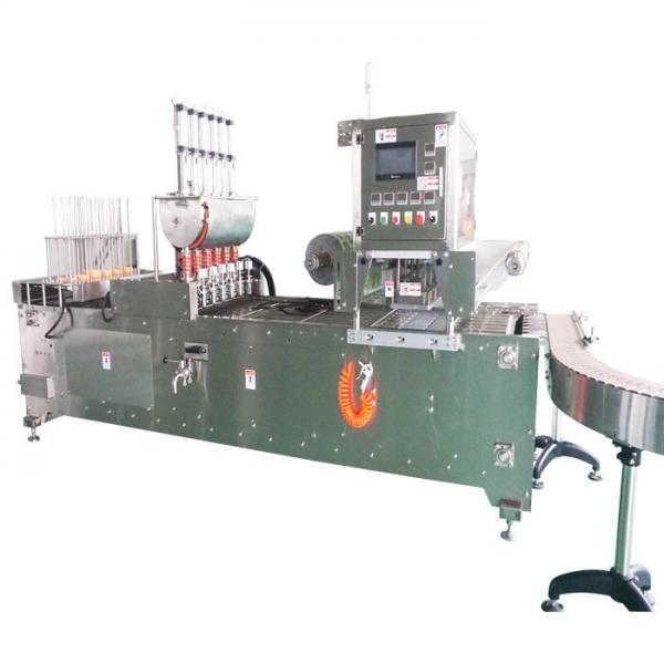 Quality Industrial Plastic Cup Filling Sealing Machine 100-500ml PLC Control for sale