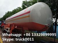 China hot sale FUWA 2 axles 40500L propane gas trailer, best price FUWA/BPW double axles 17tons road transproted lpg gas tank factory