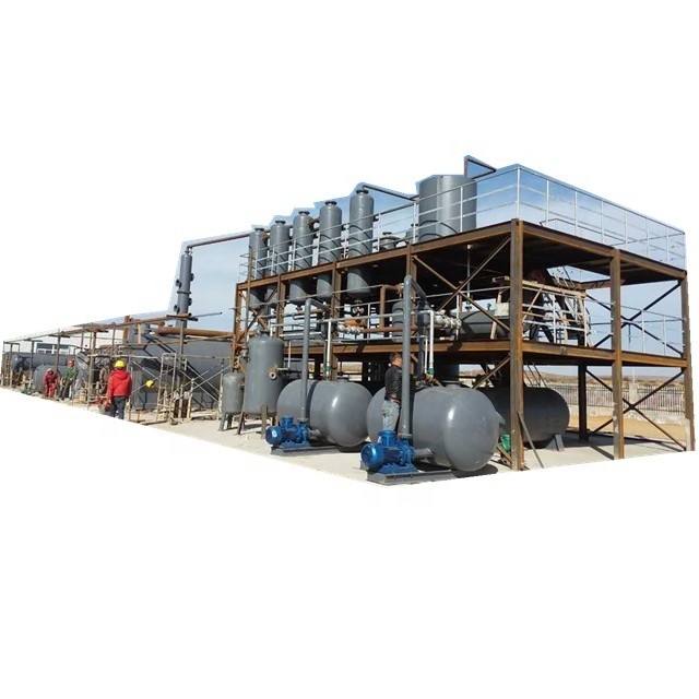 China Efficiently Purify Used Motor Oil D1600*3500mm Energy Mining Distillation Machine factory