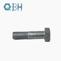 Quality Carbon Steel Hexagonal Screws Outer Hex Bolt DIN933 For Electrical Tower Pylon for sale