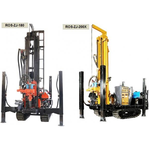 Quality Multifunctional Rotary Water Well Drilling Rig Machine With Crawler Pneumatic for sale
