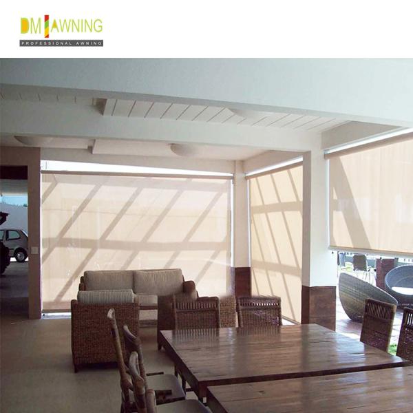 Quality 48x40mm Aluminium Big Window Awnings Vertival Sunsetter Awning Remote Control for sale