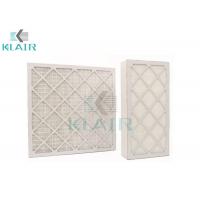 China HVAC Extended Surface Filter Mini Pleat With Slim Line Design M5 To F9 factory