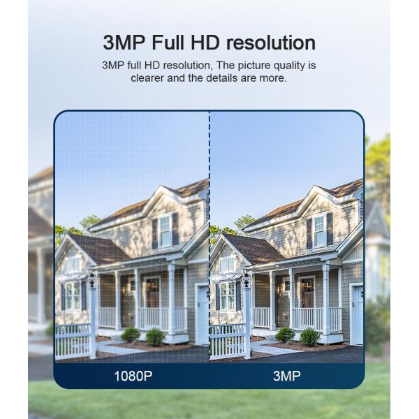 Quality 3mp HD Wifi PTZ Camera Remote Control Smart Security Night Vision for sale