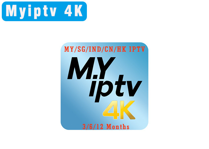 China Malaysia Singapore IPTV MYIPTV4K  Subscription Full HD Chs WITH EPG FUNCTION for Android BOX factory