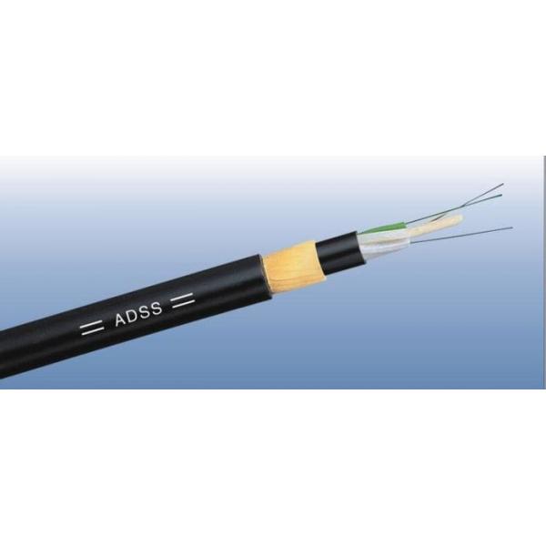 Quality All Dielectric Self-supporting Aerial Cable ADSS With PE or AT Outer Sheath for sale