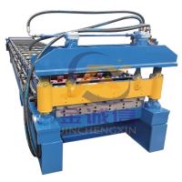 Quality Full Automatic Color Steel IBR 686 Roof Panel Roll Forming Machine PLC Control for sale