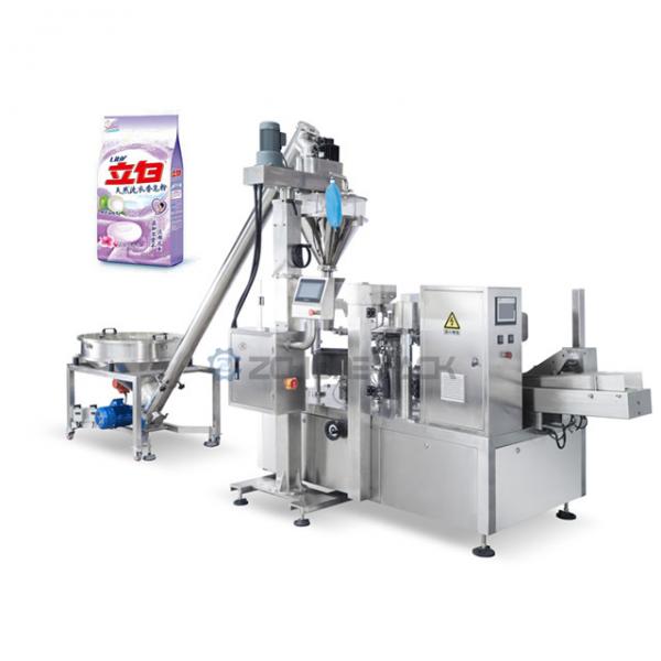 Quality ISO Powder Stand Up Pouch Machine , 2.5KW Granule Liquid Powder Pouch Packing for sale