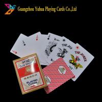 China Both Side Used Casino Playing Cards Custom Printing 310gsm Black Core Paper factory