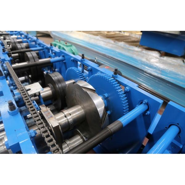 Quality 11KW Main Power C Purlins Roll Forming Machine With Hydraulic / Manual Decoiler for sale