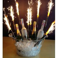 Quality Smokeless Stage Ice Fountain Sparklers / 0.029 CBM Birthday Candles Fireworks for sale