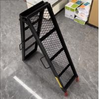 China 500lbs Folding Loading Ramp For Trailers Trucks ATV With Anti Skid Fingers factory
