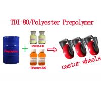 china TDI/Polyester Polyurethane Prepolymer System For Castor Wheels