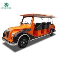 China China best seller vintage metal car model with 12 seater /Electric Tourist Sightseeing Vehicle factory