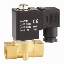 Quality Miniature Direct Acting Electric Solenoid Air Valve Normally Closed 2 Way for sale