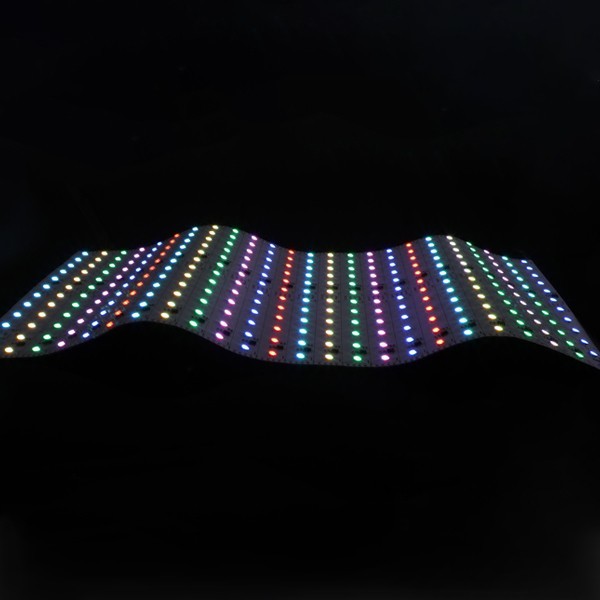 Quality RGB LED Strip 24V Led Background Lighting 240mm RGBW Flexible LED Panel Strip Light for sale