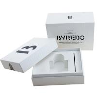 China UV Silver Stamping Perfume Packaging Boxes Lid Tray Style CMYK Offset Printing factory