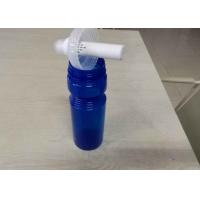 China Blue Round Water Filter Bottle With Carbon Block Filter , FDA  Certificate factory
