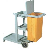 China Housekeeping Plastic Service Trolley Multi Functional For Hotel Cleaning factory