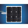 China New-Tech High Efficiency Frame 12V 40W Monocrystalline Black Solar Panel With Aluminum Alloy factory
