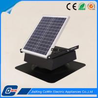 China 20W 12V Solar Powered Roof Extractor Fan Reduce Moisture Buildup In Your Attic factory