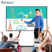 Quality 65 Inch Finger Touch Screen Interactive Whiteboard Monitor Smart Lcd Display for sale