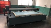 China Automatic Flatbed UV Laser Engarver For Textile Screen Bedsheet , Curtain , Garment factory