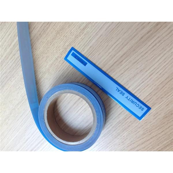 Quality Colorful Liner Security Tape Tamper Evident Perforation And Number for sale