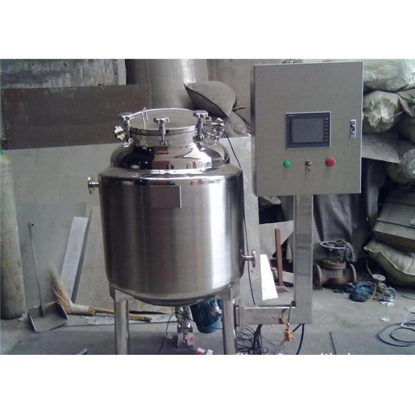 Quality 1000L Milk Mixing Tank Double Wall Single Wall Stainless Steel Material For Dairy Farm for sale