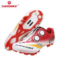 China Carbon Fiber High Riding Efficiency Bike Shoes / Mtb Cycling Shoes Light Weight for sale