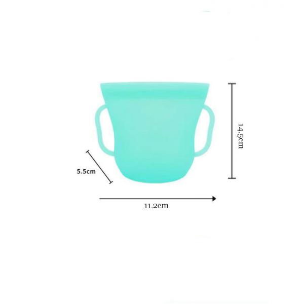 Quality 130ml large capacity breast milk storage and preservation silicone cup for sale