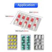 China 2300 Plates / H Blister Packing Machine DPP-90 80 Tablet Capsule Pill for sale