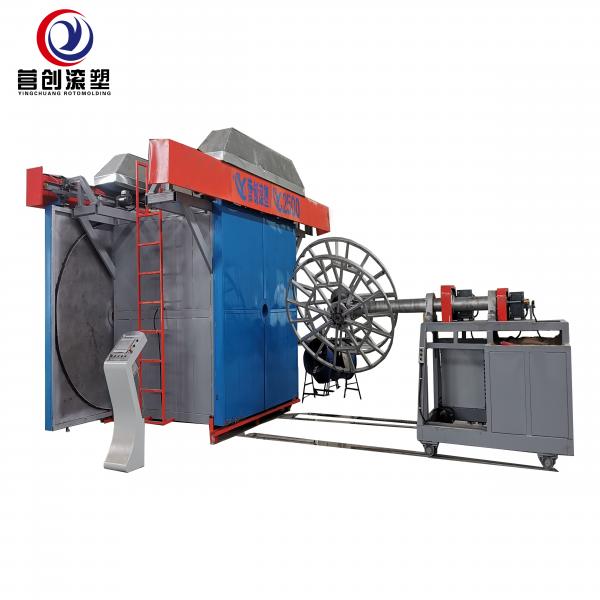 Quality Multi Arm Bi Axial Rotomoulding Machine / Shuttle Rotational Molding Machine for sale