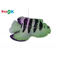 China Festive Commercial 2m Inflatable Decoration Tropical Fish With LED factory