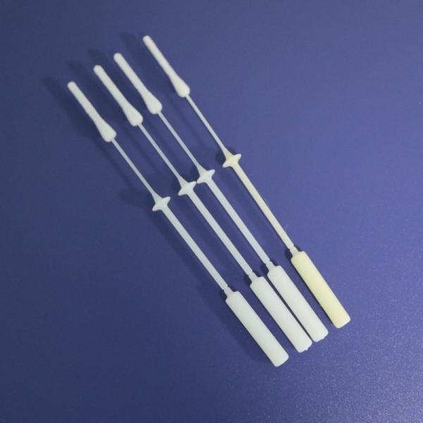 Quality Individual Packing Disposable EO Sterile Sample Collection Nylon Flocked Nasal Swab for sale