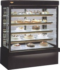 Quality Customized Square Cake Display Freezer R134a / R404 Refrigerant 220V 50HZ for sale