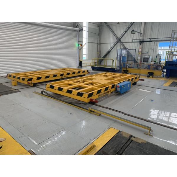 Quality 100-1000kg Load Capacity AGV Transfer Cart Laser Navigation Style for sale