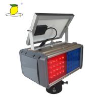 China 7W Road Construction Warning Traffic Light Solar Powered CE ROHS Approval factory
