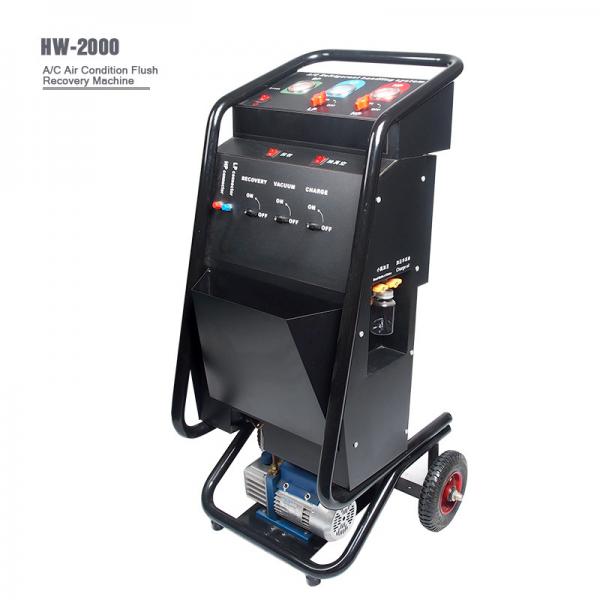 Quality Pressure Protection 8HP 350g/Min Portable AC Recovery Machine For Cars for sale