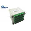 Quality Fiber Optic SC APC Cassette PLC Splitter 2x32 Insertion Type for sale