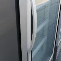 China Commerical Supermarket Glass Door Refrigerator And Freezer Display Cooler Single Glass Door Fridge factory