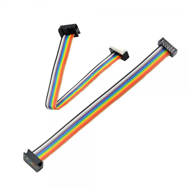 Quality Multicolor 1.27 Mm Pitch Ribbon Cable Assembly For Industrial Automation for sale