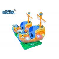 China Common Mobile Pirate Ship Swing Ride Kiddie Ride Machine For 2 People factory