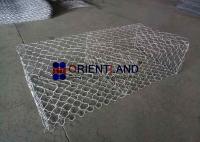China Hot Dipped Galvanized Gabion Box Double Twisted Retaining Wall 2m×1m×1m factory