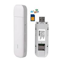 China Pocket 150Mbps USB Hotspot Router , Mobile 4G LTE USB WiFi Modem SMS Sim Card factory