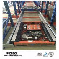 China Q235 Steel Shuttle Pallet Racking 2000KG Radio Controller factory