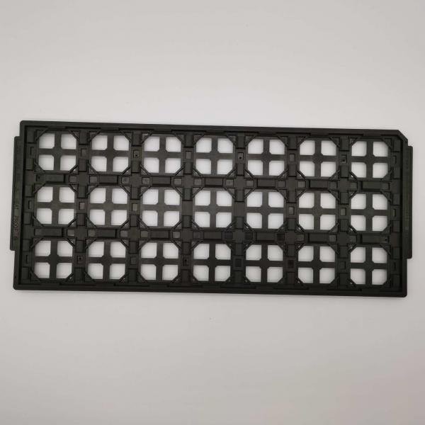 Quality Customized Black ESD Jedec IC Trays Ultrasonic Cleaning For PCBA Module for sale