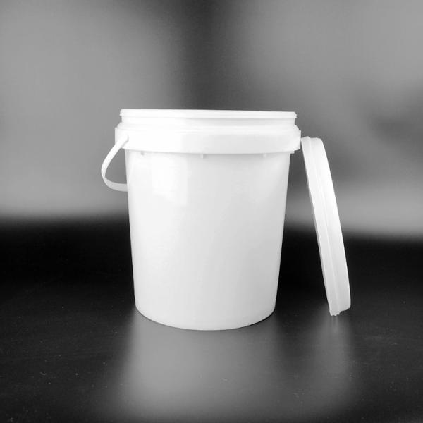 Quality 6L Capacity Round Plastic Bucket Polypropylene For Chemical Industry for sale