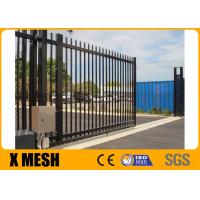 Quality Spacing 140mm Pool Security Metal Fencing Hot Dipped Galvanized for sale