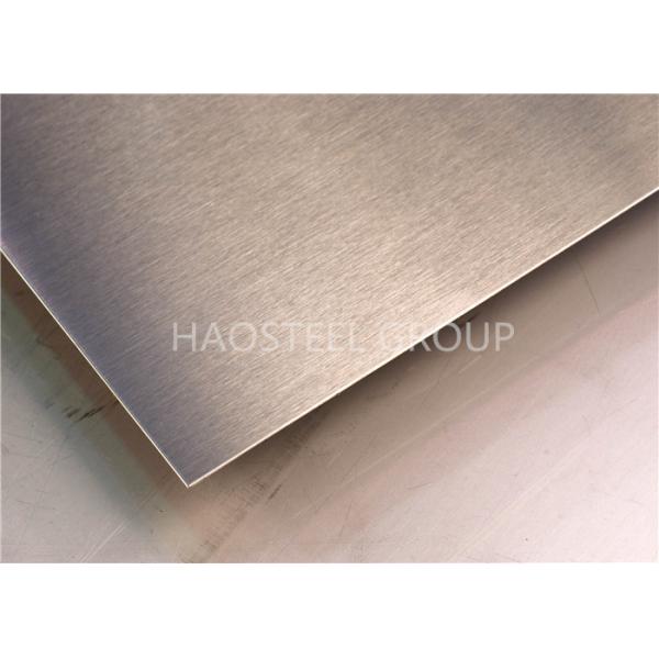 Quality 316 316L Stainless Steel Cold Rolled Sheet 1219mm 4' 1500mm 5' Width 2B Brushed Finish for sale